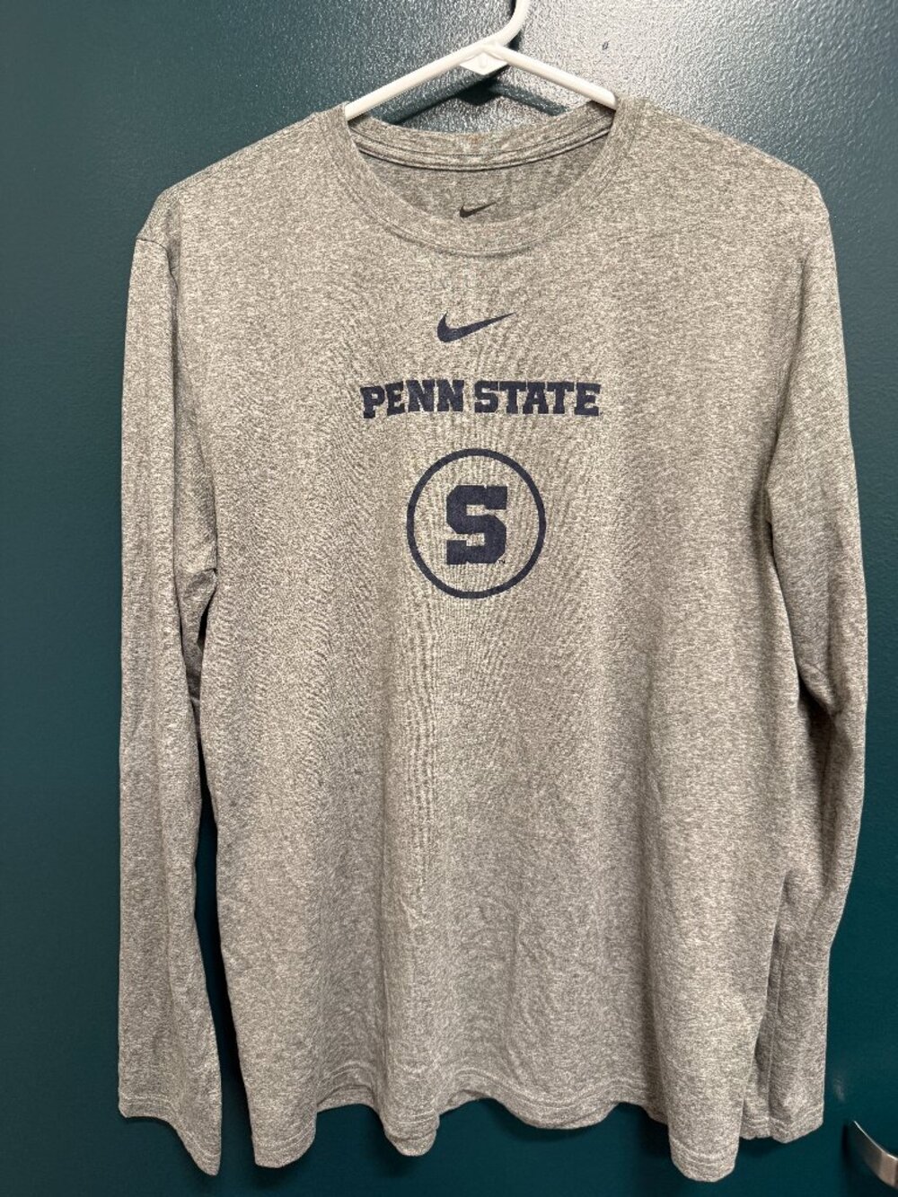 Nike Penn State University Dri-FIT Long Sleeve Tee - Medium